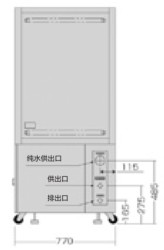 AW83實(shí)驗(yàn)室清洗機(jī)尺寸圖